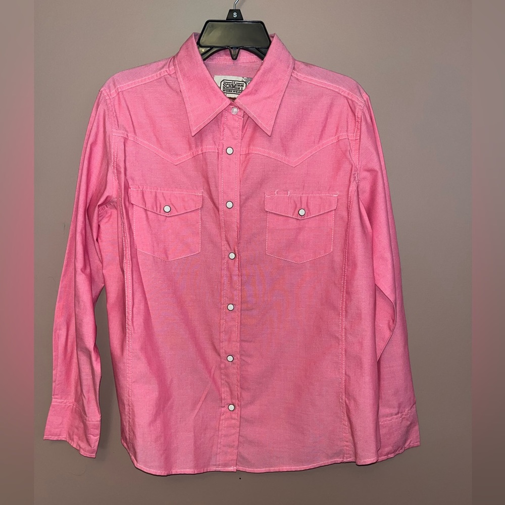 Pink Western Riding Shirt